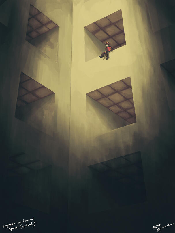 Engineer in Liminal Space (Central)