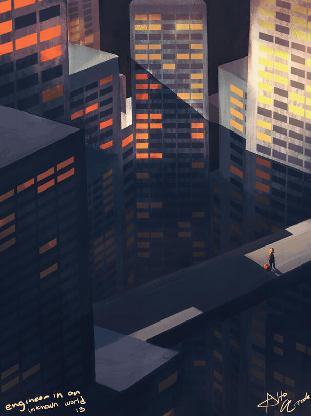 Engineer in an Unknown World 13