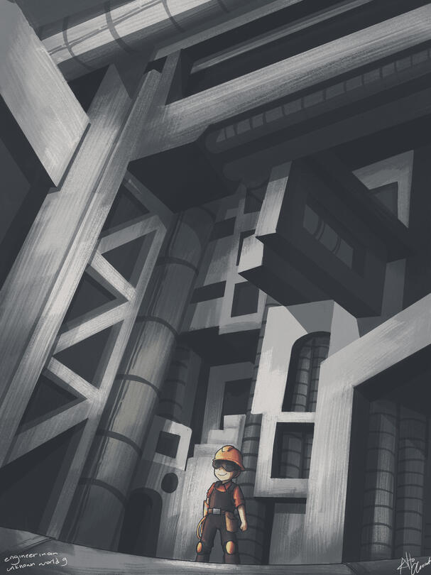 Engineer in an Unknown World 9