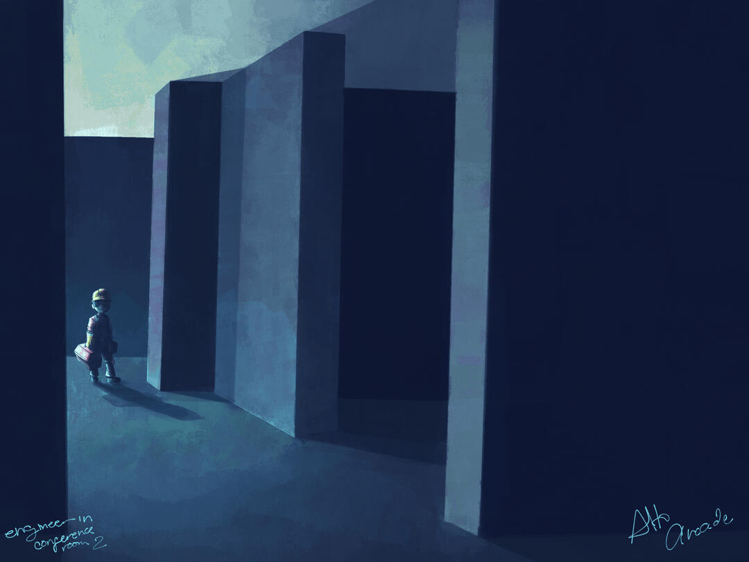 Engineer in Conference Room 2