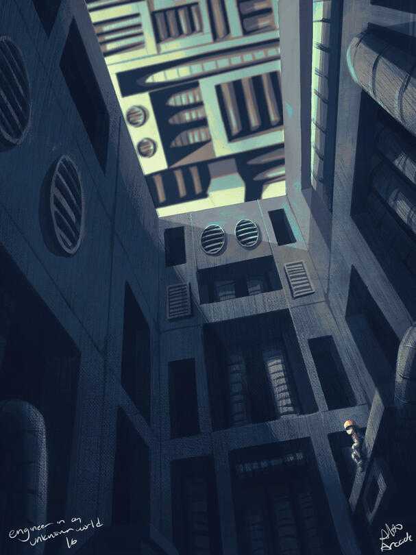 Engineer in an Unknown world 16