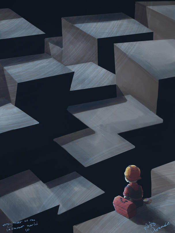 Engineer in an Unknown world 10