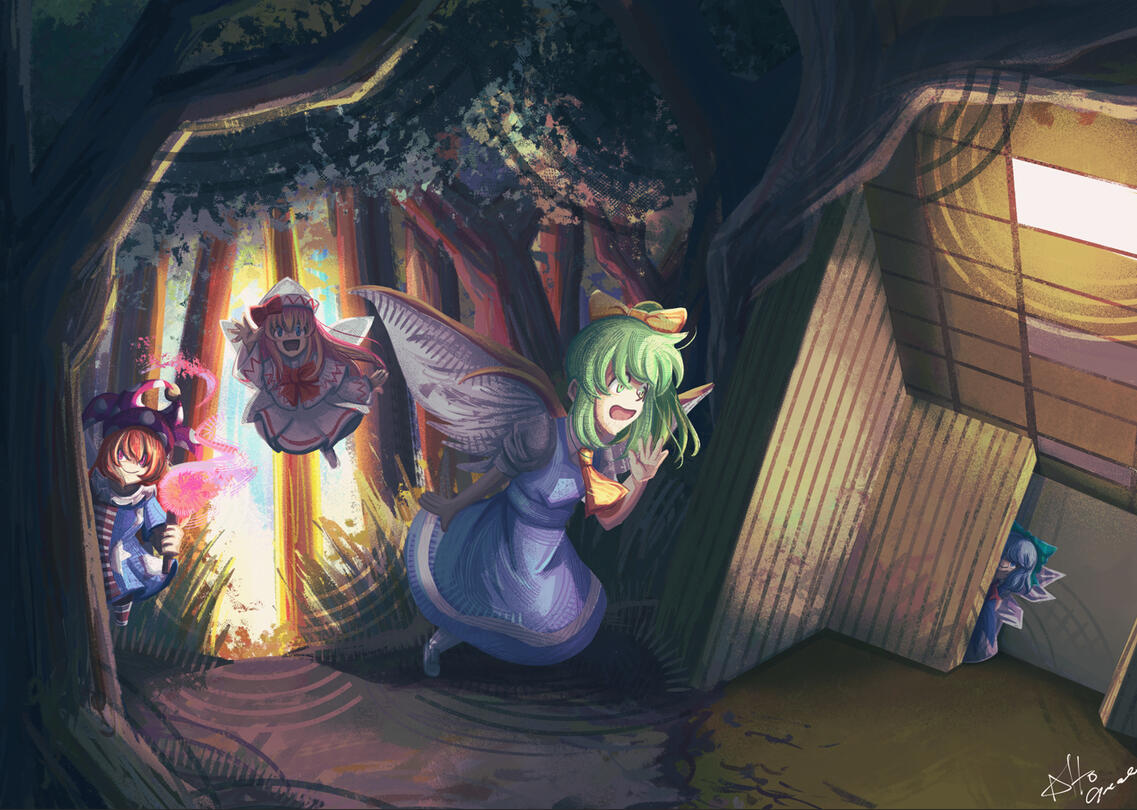To the Rooms (for the Touhou Collaboration)